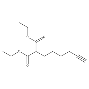 1,3-Diethyl 2-(5-hexyn-1-yl)propanedioate结构式