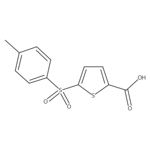 5-[(4-Methylphenyl)sulfonyl]thiophene-2-carboxylic acid结构式