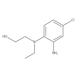 2-((2-Amino-4-chlorophenyl)(ethyl)amino)ethanol Structure