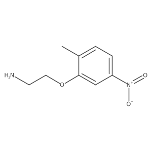 2-(2-Methyl-5-nitrophenoxy)ethan-1-amine结构式