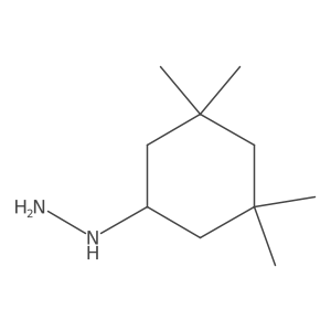 (3,3,5,5-Tetramethylcyclohexyl)hydrazine结构式