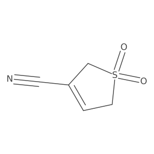 3-Cyano-2,5-dihydrothiophene 1,1-dioxide结构式