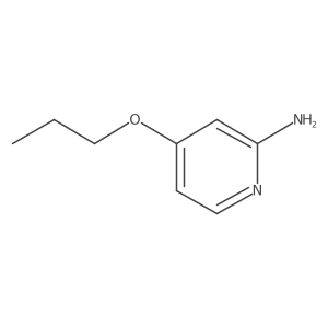 4-Propoxypyridin-2-amine结构式