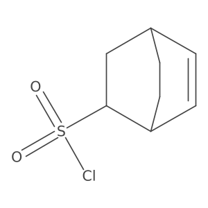 Rel-(1R,4R)-bicyclo[2.2.2]oct-5-ene-2-sulfonyl chloride结构式