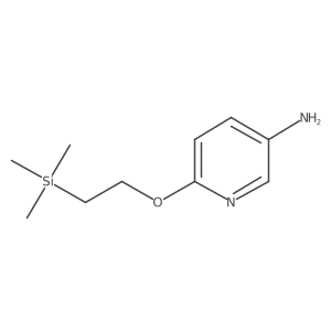 6-(2-Trimethylsilanylethoxy)pyridin-3-ylamine结构式