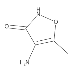 4-Amino-5-methylisoxazol-3(2H)-one Structure