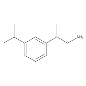 2-[3-(Propan-2-yl)phenyl]propan-1-amine结构式