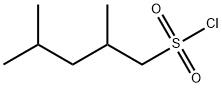 2,4-Dimethylpentane-1-sulfonyl chloride Structure