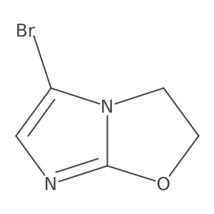 5-Bromo-2,3-dihydroimidazo[2,1-b]oxazole结构式