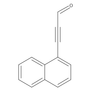 Naphthalen-1-yl-propynal Structure