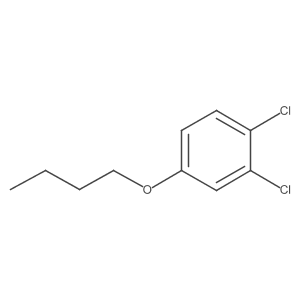 4-Butoxy-1,2-dichlorobenzene结构式