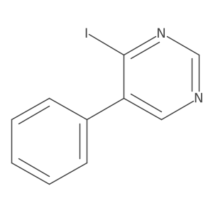 4-Iodo-5-phenylpyrimidine结构式