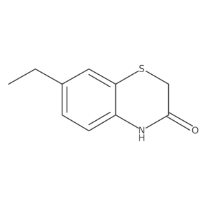 7-Ethyl-2H-benzo[b][1,4]thiazin-3(4H)-one结构式