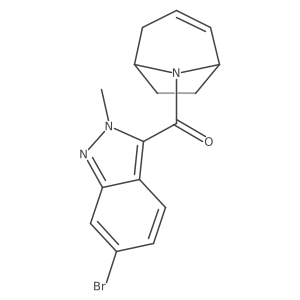 (1R,5S)-8-azabicyclo[3.2.1]oct-2-en-8-yl(6-bromo-2-methyl-2H-indazol-3-yl)methanone Structure