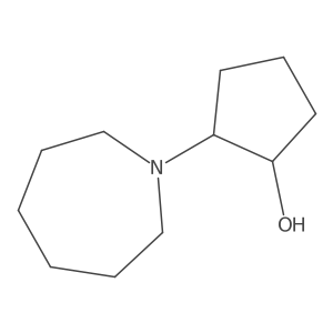 (1R,2R)-2-(azepan-1-yl)cyclopentan-1-ol Structure