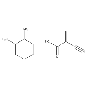 Cyclohexane-1,2-diamine 2-cyanoacrylate Structure