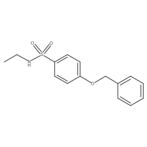4-(benzyloxy)-N-ethylbenzene-1-sulfonamide Structure