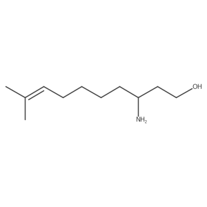 3-Amino-9-methyl-8-decen-1-ol Structure
