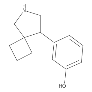 3-{6-Azaspiro[3.4]octan-8-yl}phenol Structure