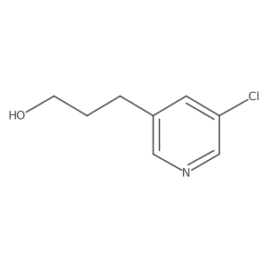 3-(5-Chloropyridin-3-yl)propan-1-ol结构式