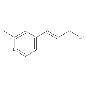 3-(2-Methylpyridin-4-yl)prop-2-en-1-ol结构式