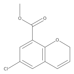methyl 6-chloro-2H-chromene-8-carboxylate Structure