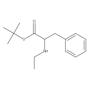 tert-butyl (2S)-2-(ethylamino)-3-phenylpropanoate Structure