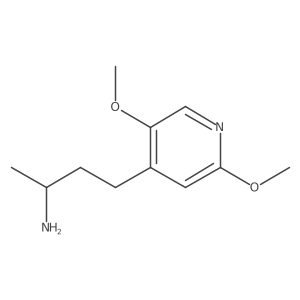 (2S)-4-(2,5-dimethoxypyridin-4-yl)butan-2-amine Structure