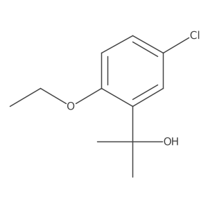 2-(5-Chloro-2-ethoxyphenyl)propan-2-ol Structure