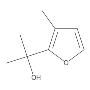 2-(3-Methylfuran-2-yl)propan-2-ol结构式