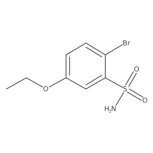 2-Bromo-5-ethoxybenzene-1-sulfonamide Structure