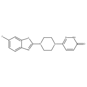6-[4-(6-Fluoro-1,3-benzothiazol-2-yl)piperazin-1-yl]pyridazin-3-ol Structure