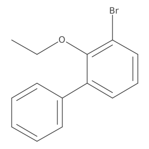 3-Bromo-2-ethoxy-1,1'-biphenyl Structure