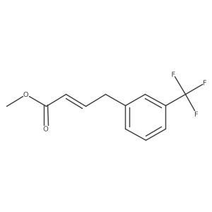 methyl (E)-4-(3-(trifluoromethyl)phenyl)but-2-enoate Structure