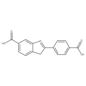 2-(4-Carboxyphenyl)benzo[d]oxazole-5-carboxylic acid结构式
