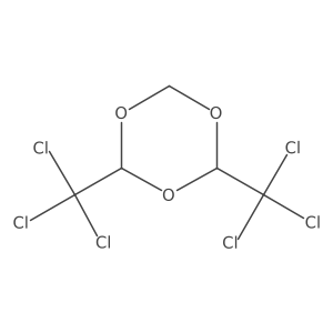 (2R,4S)-2,4-bis(trichloromethyl)-1,3,5-trioxane Structure
