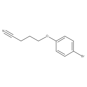 4-(4-Bromophenoxy)butanenitrile结构式