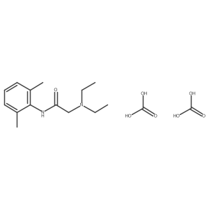 Lidocaine Carbonate Structure