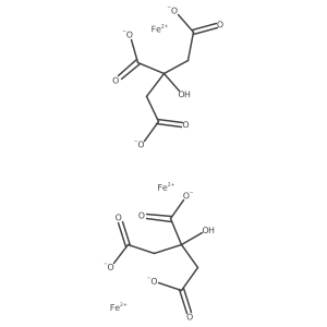 Ferrous citrate, Fe-59 (TN) Structure
