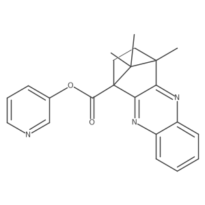 pyridin-3-yl 4,11,11-trimethyl-3,4-dihydro-1,4-methanophenazine-1(2H)-carboxylate结构式