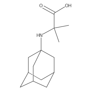 Alanine, 2-methyl-N-tricyclo[3.3.1.13,7]dec-1-yl- Structure