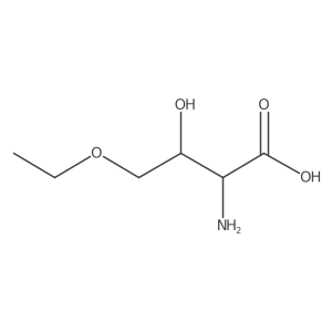 D-Allothreonine, 4-ethoxy-结构式