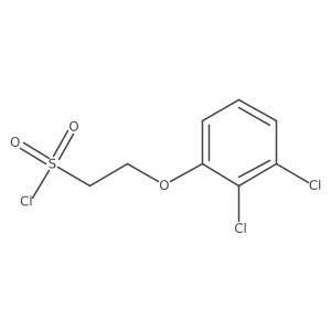 2-(2,3-Dichlorophenoxy)ethane-1-sulfonyl chloride Structure