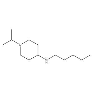 N-Pentyl-1-(propan-2-yl)piperidin-4-amine结构式