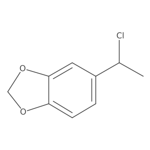 5-(1-Chloroethyl)benzo[d][1,3]dioxole Structure