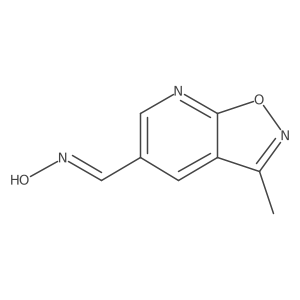 N-({3-methyl-[1,2]oxazolo[5,4-b]pyridin-5-yl}methylidene)hydroxylamine结构式