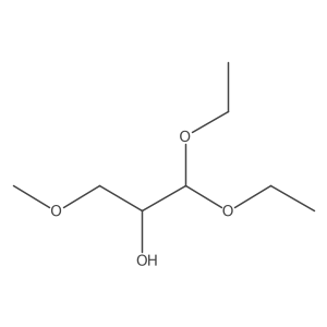 (2R)-1,1-Diethoxy-3-methoxy-2-propanol Structure