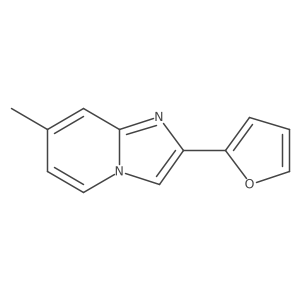 2-(2-Furyl)-7-methylimidazo[1,2-a]pyridine Structure