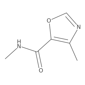 N,4-dimethyl-1,3-oxazole-5-carboxamide结构式