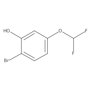 2-Bromo-5-(difluoromethoxy)phenol Structure
